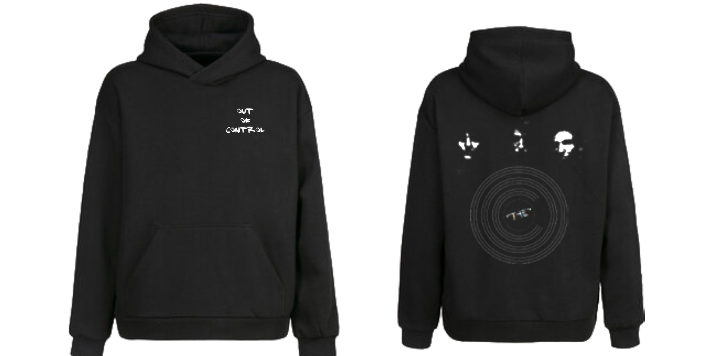 THE ALBUM Hoodie - Black